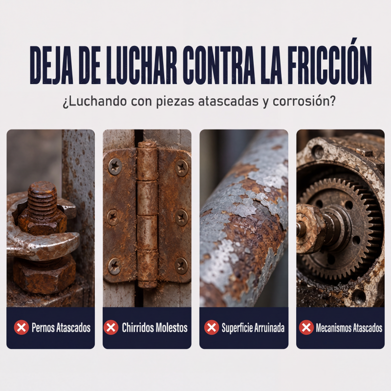 Spray removedor de óxido multiusos y lubricante