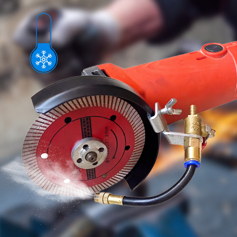 🔧 ¡OFERTA LIMITADA DEL 50% DE DESCUENTO! ✨ Pulverizador de Agua Eliminador de Polvo para Máquina de Corte – Con Doble Modo de Pulverización, Tubo de Aluminio Flexible y Antióxido 💧