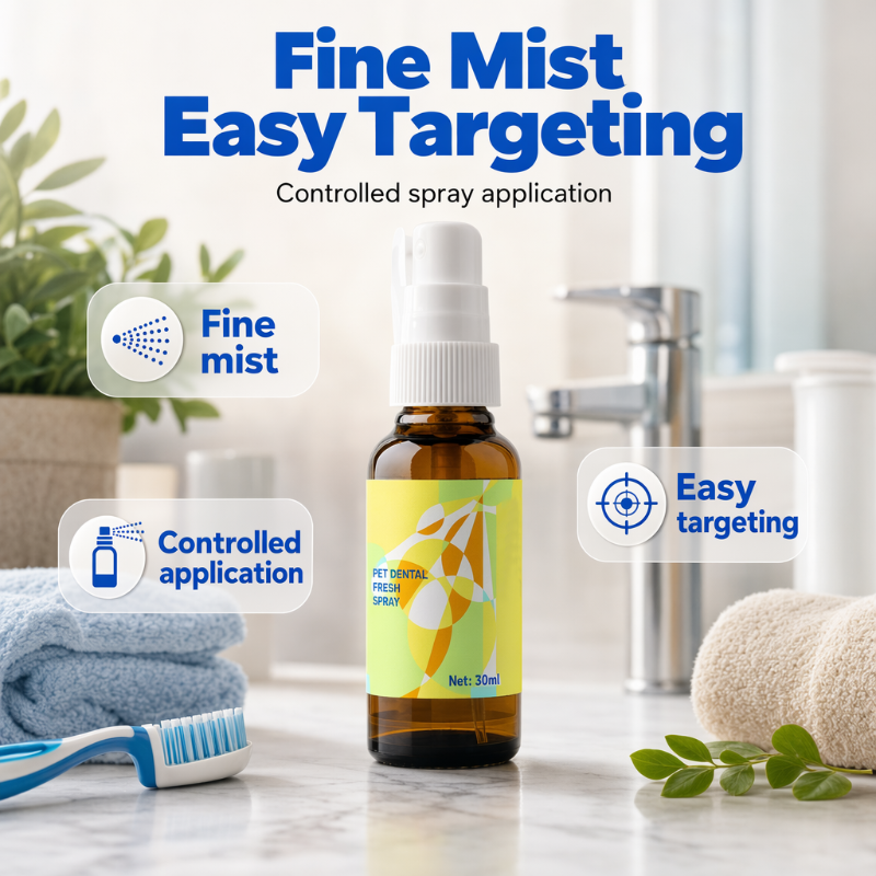 🔥Gran Oferta 50% DESCUENTO🔥 Spray refrescante para el aliento de mascotas – Menta y enzimas, sin necesidad de cepillar🐶