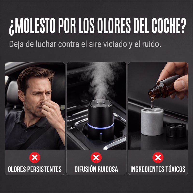 Difusor de aroma para coche en forma de helicóptero giratorio con energía solar
