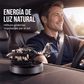 Difusor de aroma para coche en forma de helicóptero giratorio con energía solar
