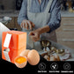 🍳 Herramienta rápida para romper huevos: abre cientos de huevos de forma más rápida y limpia 🔥