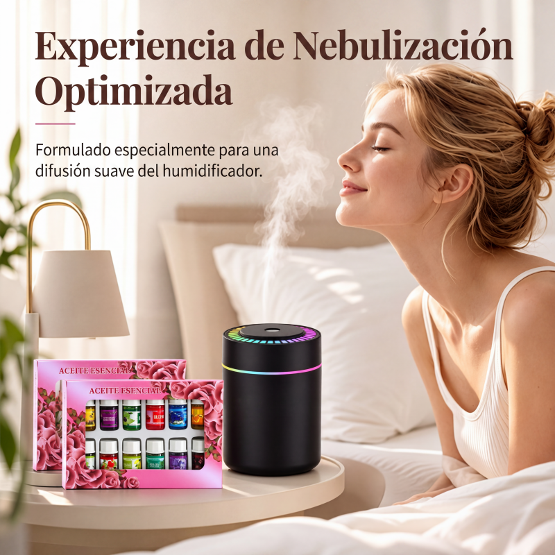 Juego de 12 aceites esenciales solubles en agua
