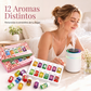 Juego de 12 aceites esenciales solubles en agua