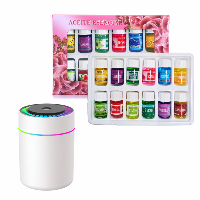 Juego de 12 aceites esenciales solubles en agua