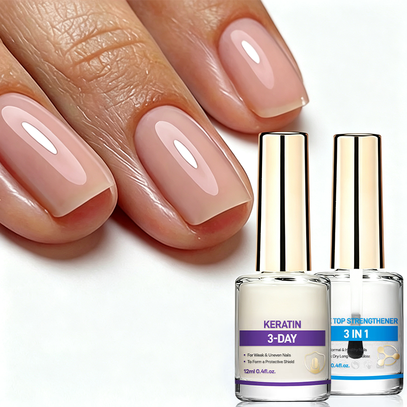 ⏳ ¡Compra 1 y obtén 1 gratis por tiempo limitado!💅 Fortalecedor de uñas profesional con proteína de leche – Tratamiento reforzante para uñas débiles y quebradizas 🛡️✨