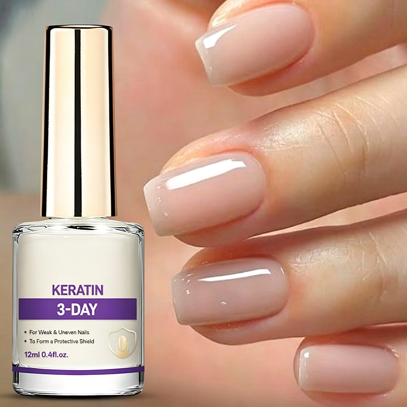 ⏳ ¡Compra 1 y obtén 1 gratis por tiempo limitado!💅 Fortalecedor de uñas profesional con proteína de leche – Tratamiento reforzante para uñas débiles y quebradizas 🛡️✨