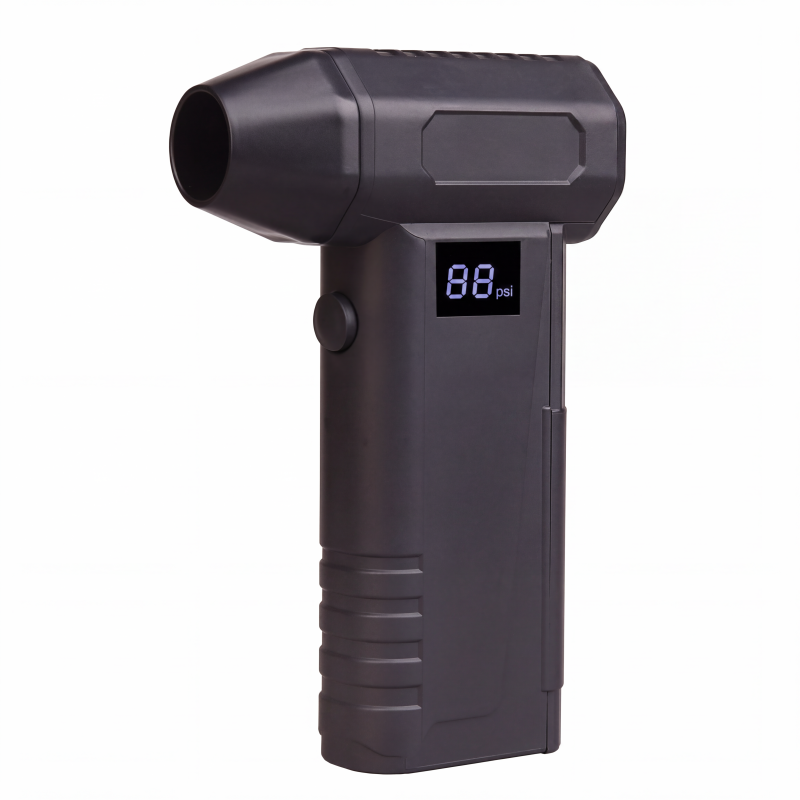 Soplador de aire turbo de alta velocidad inalámbrico con pantalla digital