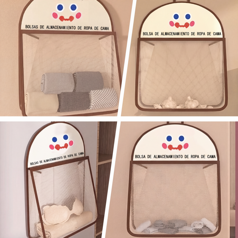 🎁¡Oferta Caliente con 50% de Descuento! 🔥Bolsa de Almacenamiento Colgante de Malla Visible Multiusos