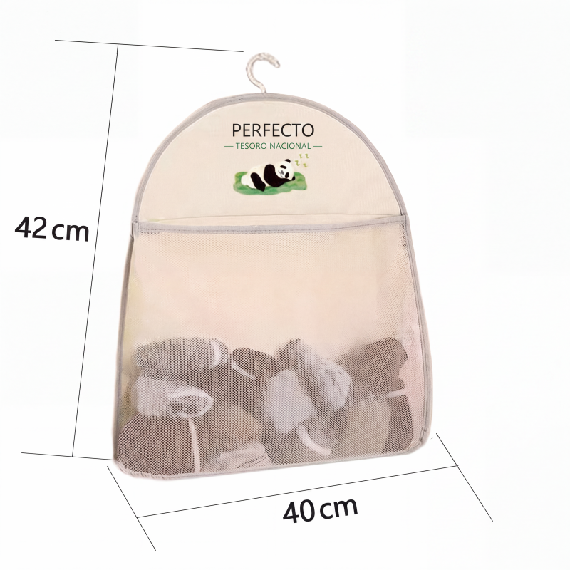 🎁¡Oferta Caliente con 50% de Descuento! 🔥Bolsa de Almacenamiento Colgante de Malla Visible Multiusos