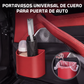 🥳¡OFERTA 2026!🥳💞¡MÁS DE 50K VENDIDOS!🚗🧺 50% DE DESCUENTO. Portavasos de cuero para puerta de coche: boca ancha, fácil acceso a bebidas y teléfono. Fijación segura por clip. Cuero PU, resistente y con estilo. 🛡️✨