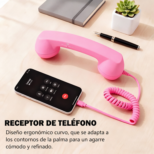 Oferta especial: 50% de descuento por tiempo limitado 🔥🎁Receptor de auricular de línea fija estilo teléfono retro