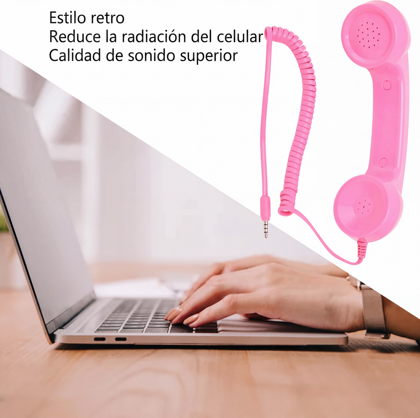 Oferta especial: 50% de descuento por tiempo limitado 🔥🎁Receptor de auricular de línea fija estilo teléfono retro