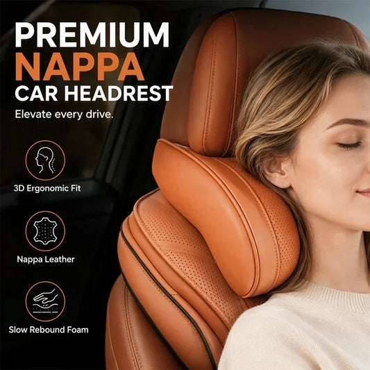 🏆 ¡OFERTA LIMITADA 50% DESCUENTO! 🚗 Juego de reposacabezas y soporte lumbar ergonómico para asientos de coche