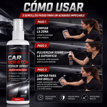 Spray reparador universal de arañazos para coche