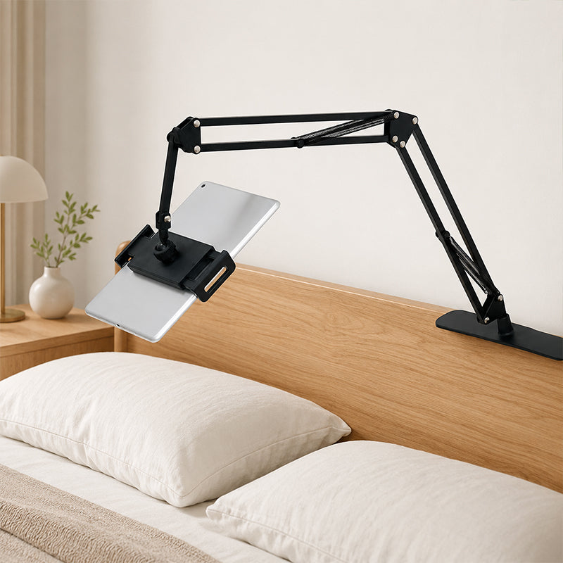 🛏️🧲 Soporte magnético para tablet para cama. Base oculta debajo del colchón, sujeción segura y modo manos libres para ver series sin cansarte 📺✨