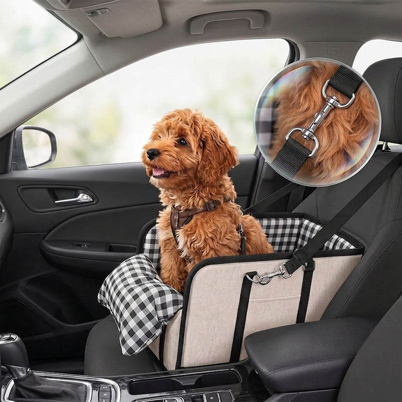 🐶Asiento elevador seguro para mascotas para transporte