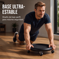 Rueda de abdominales con alfombrilla protectora para rodillas
