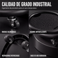 Rueda de abdominales con alfombrilla protectora para rodillas