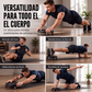 Rueda de abdominales con alfombrilla protectora para rodillas