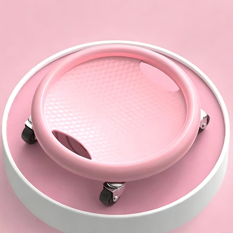 Rueda de abdominales con alfombrilla protectora para rodillas