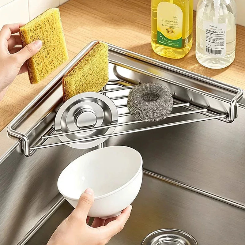 ✨ Escurridor para Fregadero Ahorra Espacio, Organiza Tu Cocina