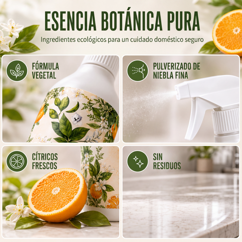 🧴🧽 Spray Desengrasante de Cocina Resistente – Potente Eliminador de Grasa para la Limpieza del Hogar