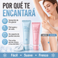✨ Crema Depilatoria Dual para Axilas y Zona Bikini | Efecto Hielo Calmante, Extractos Naturales, Niacinamida Aclarante, Ralentiza Crecimiento del Vello