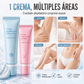 ✨ Crema Depilatoria Dual para Axilas y Zona Bikini | Efecto Hielo Calmante, Extractos Naturales, Niacinamida Aclarante, Ralentiza Crecimiento del Vello