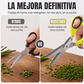📢📢¡57% DE DESCUENTO! ⏰Tijeras de cocina de acero inoxidable multicapa