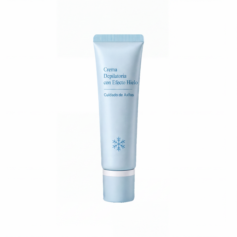✨ Crema Depilatoria Dual para Axilas y Zona Bikini | Efecto Hielo Calmante, Extractos Naturales, Niacinamida Aclarante, Ralentiza Crecimiento del Vello