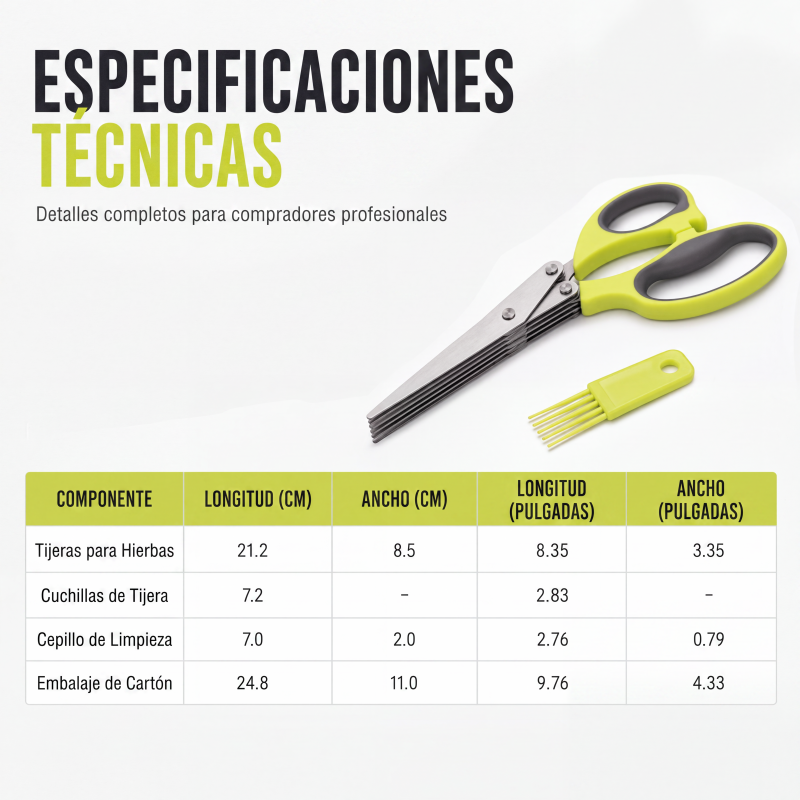 📢📢¡57% DE DESCUENTO! ⏰Tijeras de cocina de acero inoxidable multicapa