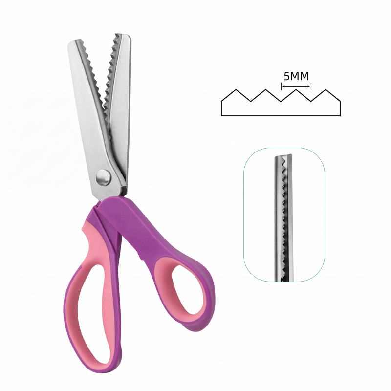 📢📢¡50 % de descuento!!🥳✨Tijeras zigzag multiusos, tijeras dentadas✂️🧵