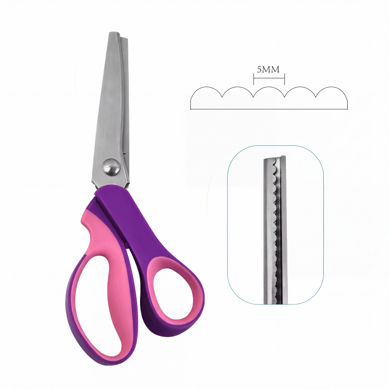 📢📢¡50 % de descuento!!🥳✨Tijeras zigzag multiusos, tijeras dentadas✂️🧵