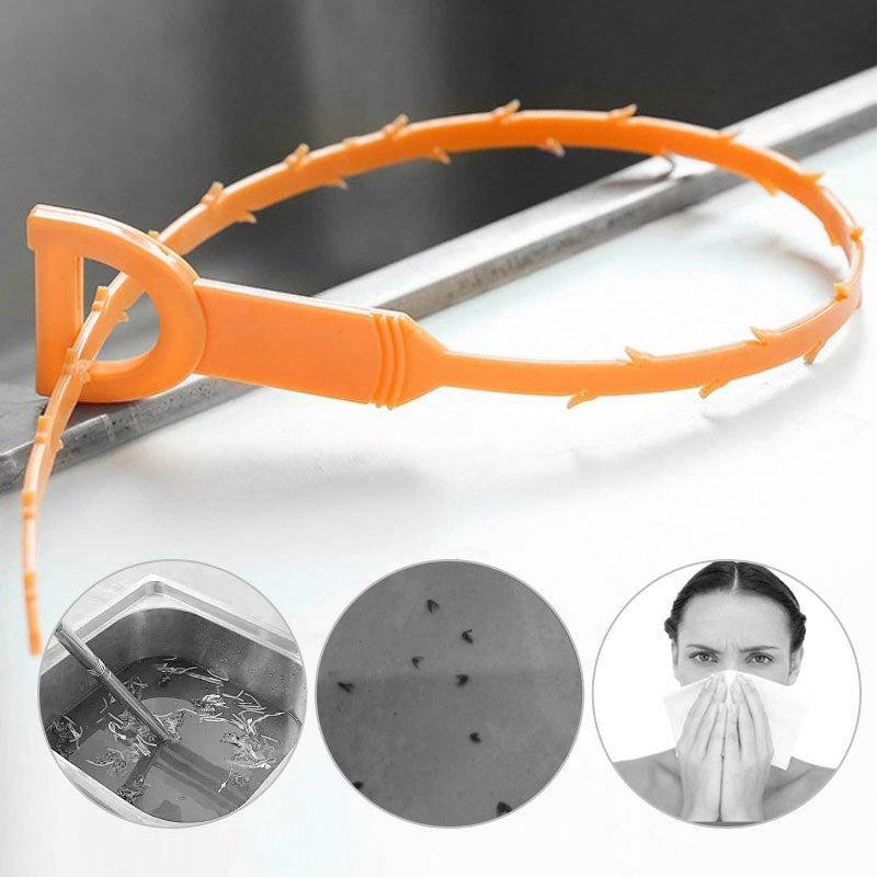 🌀 ¡50% DE DESCUENTO AHORA! 🔧 Limpiador de desagüe en espiral de 52 cm – cerdas flexibles, longitud excelente y reutilizable – perfecto para fregaderos, bañeras e inodoros 🚽