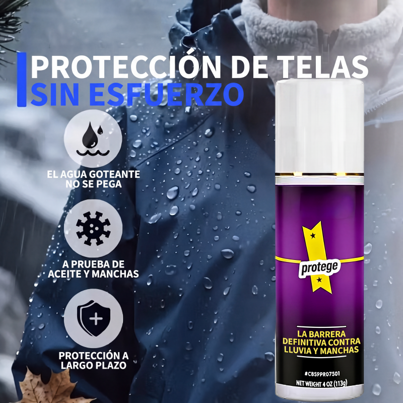 Aerosol impermeabilizante multifuncional para ropa y calzado