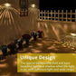 Luces solares decorativas resistentes al agua para vallas, uso exterior