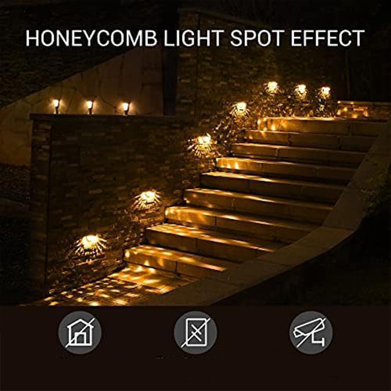 Luces solares decorativas resistentes al agua para vallas, uso exterior