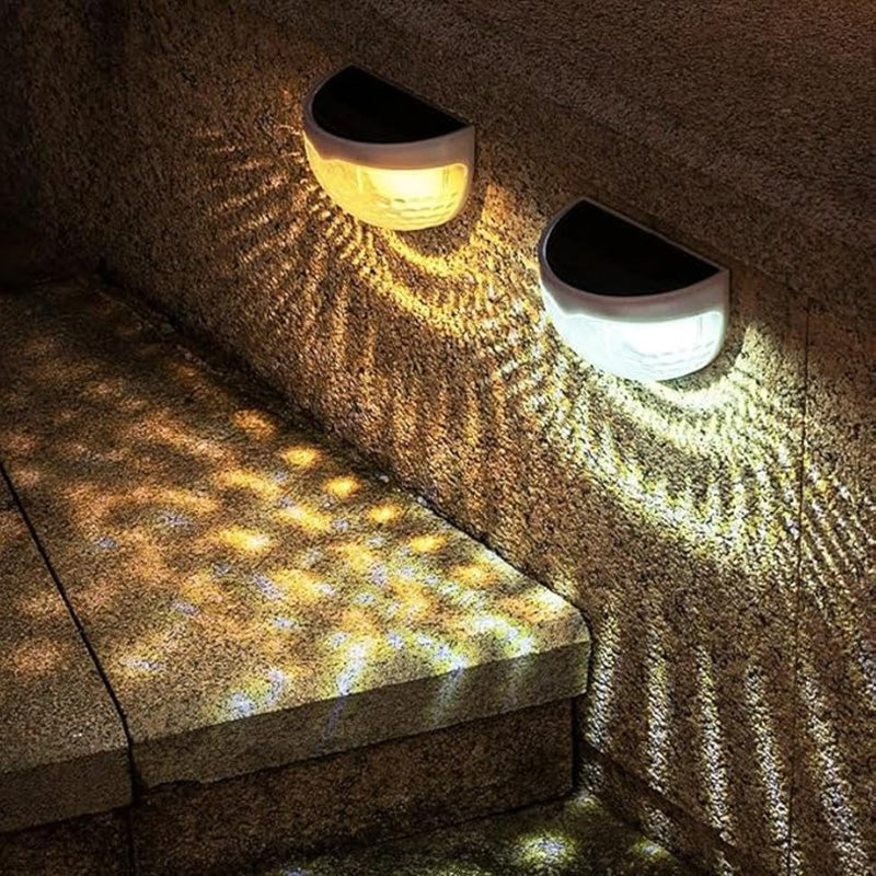 Luces solares decorativas resistentes al agua para vallas, uso exterior