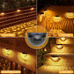Luces solares decorativas resistentes al agua para vallas, uso exterior