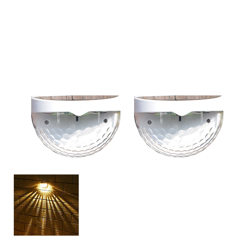 Luces solares decorativas resistentes al agua para vallas, uso exterior