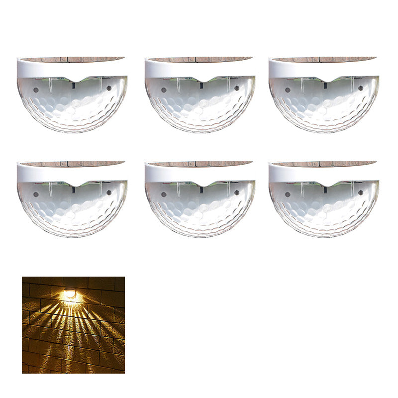 Luces solares decorativas resistentes al agua para vallas, uso exterior