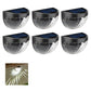 Luces solares decorativas resistentes al agua para vallas, uso exterior
