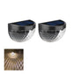 Luces solares decorativas resistentes al agua para vallas, uso exterior