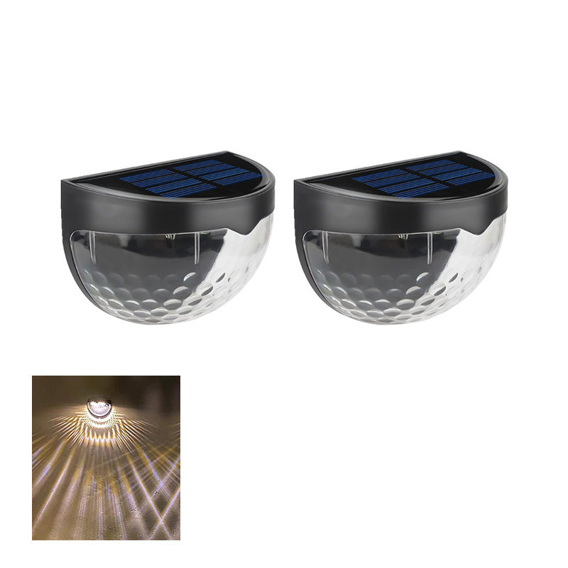 Luces solares decorativas resistentes al agua para vallas, uso exterior