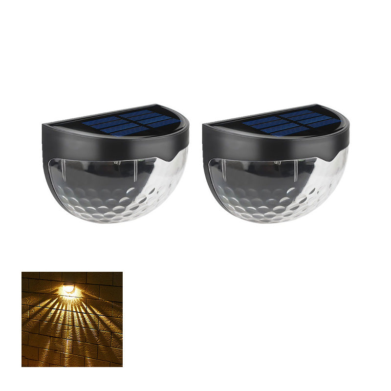 Luces solares decorativas resistentes al agua para vallas, uso exterior