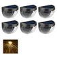 Luces solares decorativas resistentes al agua para vallas, uso exterior
