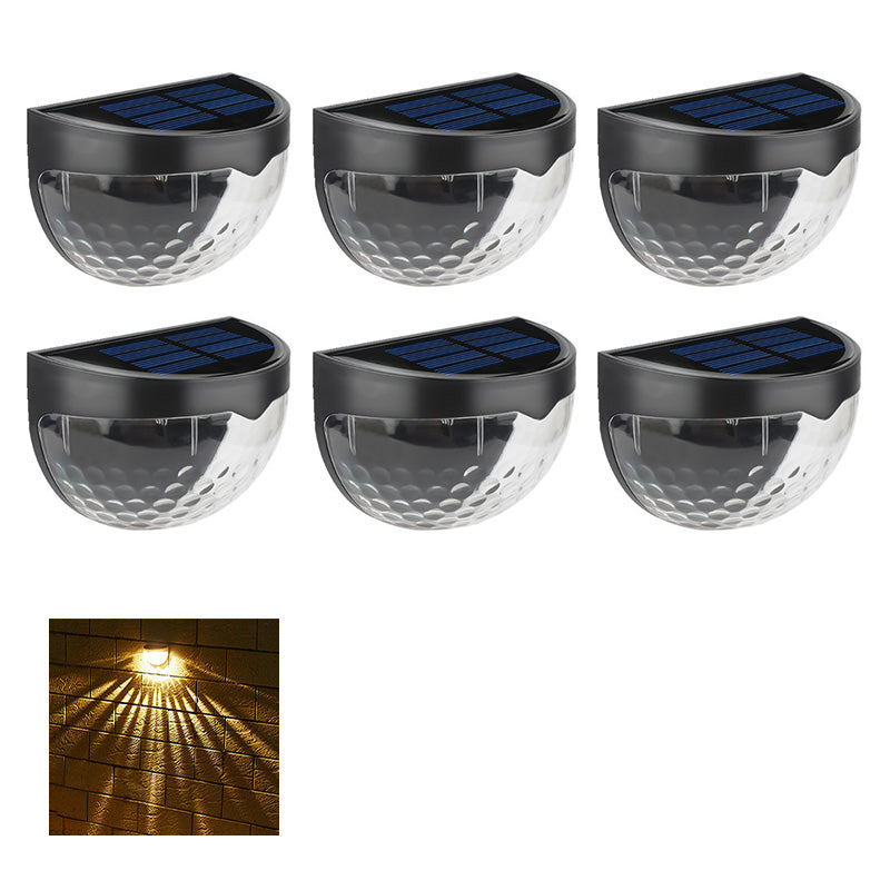 Luces solares decorativas resistentes al agua para vallas, uso exterior