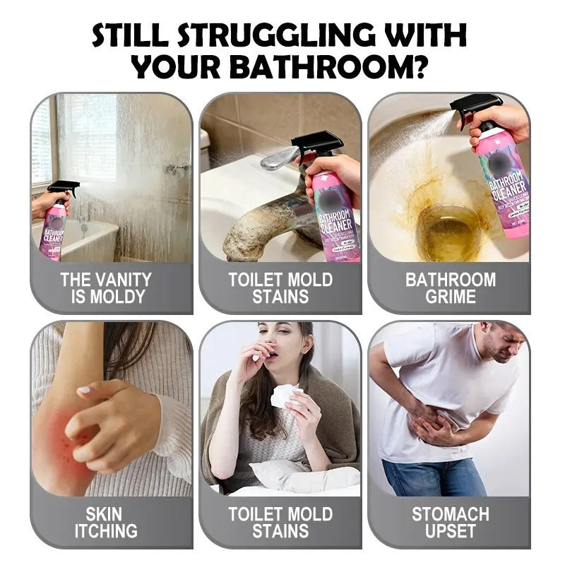 ⚡ Más de 50 mil vendidos💕 Limpiador multiusos para baño contra moho y cal🛁