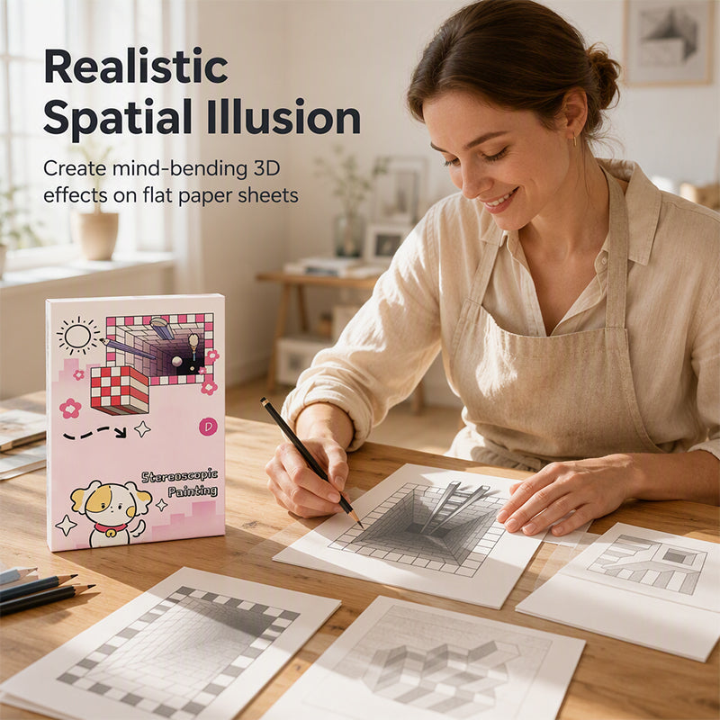 📢📢 ¡50% DE DESCUENTO!! ⏰ Libro de calco tridimensional 3D para niños con actividades de colorear y recortar papel